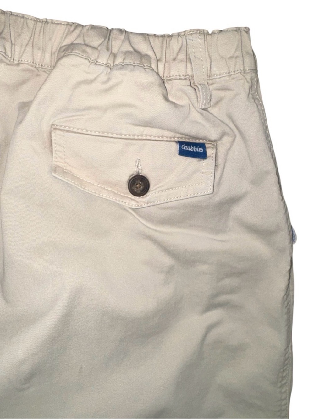 CHUBBIES THIGHS OUT 5.5 inch khaki dress shorts men’s size Large
